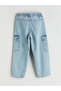 Esvab • Modern & Distinctive Boys' Jean Pants with Waist Drawstring - 5