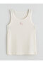 Esvab • Modern & Distinctive Zero Roba Collar Floral Girls' Undershirt 2-Pack - 3