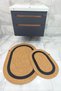 Gng Home Jute Rope Double Toilet Front Mat and Bathroom Mat Rug Carpet - 2