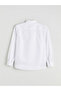 Slim Fit Long Sleeve Dobby Men's Shirt - 6
