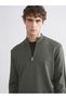 Vizyon New Season Stand Collar Men's Knitwear Sweater