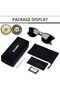 Polarized Semi Rimless Sunglasses Men Women, Classic Half Frame Sun Glasses UV Protection - 5