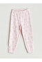 Özmarka New Season Crew Neck Printed Girls' Pajama Set - 8