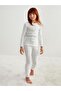 Esvab • Modern & Distinctive Zero Roba Collar Floral Girls' Pajama Set - 2
