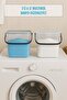 2-Piece Multibox Detergent Box & Bathroom Organizer & Storage Box 6 Lt Transparent