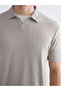 Men's T-Shirt with a Turn-Down Roba Collar for Style Enthusiasts from Uzg Store - 7