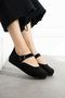 Ottawa Genuine Leather Cork Sole Orthopedic Women's Ballet Flats - 3
