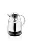 1 Liter Acrylic Transparent Tea Thermos Keeps Hot for 12 Hours and Cold for 24 Hours - 4