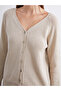 V-Neck Women's Knitwear Cardigan - 2