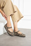 Ottawa Genuine Leather Cork Sole Orthopedic Women's Ballet Flats - 7