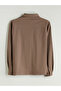Shirts - Brown - Regular fit - 6