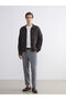 Ozmarka New Season Shirt Collar 100% Linen Men's Jacket - 2