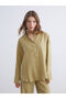Oversize Modal Blended Women's Shirt