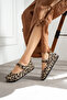Ottawa Genuine Leather Cork Sole Orthopedic Women's Ballet Flats