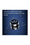 Portable Magnetic Car Mount with 3D Rotation & Suction Cup – Black - 5