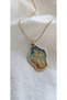 Stainless Steel Mineral Bohemian Cactus Necklace-Blue-Green-Brown-Gold-Guaranteed - 4
