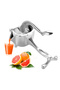 Heavy Duty Aluminum Citrus Fruit Juicer Press – Manual Kitchen Tool Silver - 5