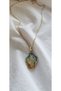 Stainless Steel Mineral Bohemian Cactus Necklace-Blue-Green-Brown-Gold-Guaranteed - 3