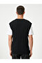 Black Men's Adult Vest 5Wam70006Ht - 4