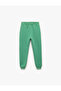 Jogger Sweatpants with Raised Print and Pocket Detail - 4