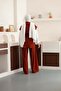 Natural Belted Vest Palazzo Pants Sets-Tile - 4