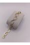 Gold, Zircon Stone Detailled Geometric Shape Steel Vip Bracelet - 4