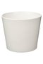 SOJABÖNA Plant pot, white, 12 cm