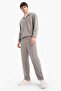 Wide Leg Velvet Trousers with Pockets (25 Au)