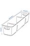 UPPDATERA Box, anthracite, 50 x 12 cm - 7