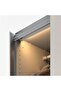 ÖVERSIDAN LED wardrobe lighting strip with sensor, dimmable white, 96 cm - 4