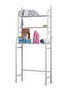 Ozoy 3 Layer Over The Washing Machine Storage Rack Metal Bathroom Shelf Space Saving Organizer for L - 2