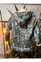 Girls Boys Unisex Coats Winter Sports Inner Fleece Hooded & Coat & Parka - 8