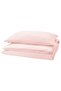 SCHERSMIN Duvet cover and pillowcase, pale pink, 150 x 200/50 x 80 cm