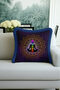 Mandala Energy Chakra Fringed Pillowcase-Spiritual Bohemian Purple Gold Color Throw Pillow Cover with Tassels - 2