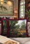 Avangard Asil Av Party Luxury Fringed Pillowcase-Horse Aristocratic Patterned Tassel Throw Pillow Cover - 8