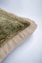 Baroque Vintage Luxury Fringed Pillowcase-Nature Scenery Painting Green Beige Tassel Throw Pillow Cover - 7