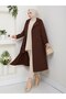 Women's Belted and Zipper Detailed Trench Coat - 8