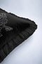 Mandala Effect Fringed Pillowcase - Bohemian Black Tassel Throw Pillow Cover with Spiritual Figures - 7
