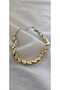 Stainless Steel Jewelry Work Engraved Barley Chain Bracelet - 2