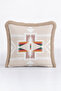 Ethnic Geometric Fringed Pillowcase - Bohemian Beige Brown Tassel Throw Pillow Cover - 5