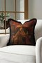 Medieval Palace Elegance Fringed Pillowcase - Royal Gothic Retro Black Tassel Throw Pillow Cover - 2