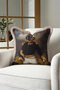 Saraya Elegance Baroque Luxury Fringed Pillowcase-Uniform Dog Pattern Tassel Throw Pillow Cover - 4