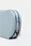 3425 Zippered Mini Wallet Heart Model Imported Women's Hand, Arm and Shoulder Bag Blue - 6