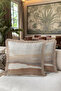 Luxury Natural Tone Fringed Pillowcase - Simple Elegant Bohemian Beige Tassel Throw Pillow Cover - 6