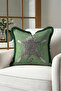 Leopard Print Luxury Fringe Pillowcase - Bohemian Style Green Black Tassel Throw Pillow Cover - 4