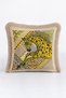 Luxury Horse Figured Fringed Pillowcase - Bohemian Gold Color Tassel Throw Pillow Cover - 4