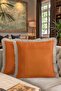 Luxury Caramel Fringed Pillowcase - Bohemian Chic Cinnamon Cream Tassel Throw Pillow Cover - 8