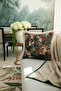 Wild Jungle Chic Fringed Pillowcase-Tropical Bohemian Green Beige Tassel Throw Pillow Cover - 5