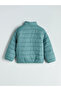 Stand Collar Boy's Puffer Jacket - 3