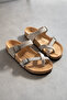 Lisbon Genuine Leather Cork Sole Orthopedic Women's Slippers - 6